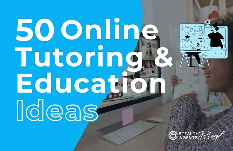50 Online Tutoring & Education Ideas