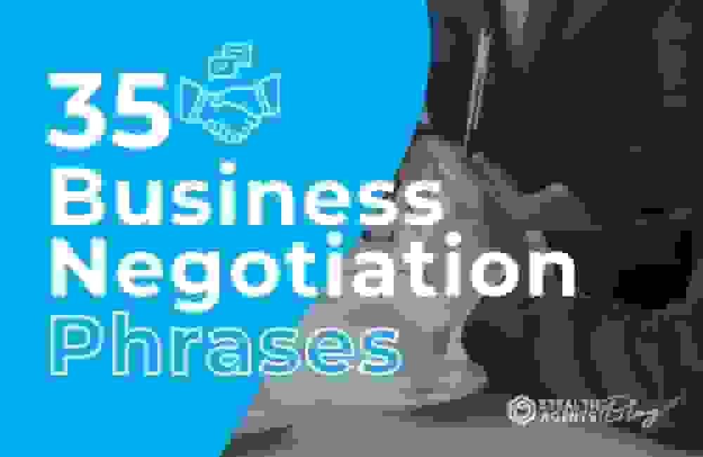 35 Business Negotiation Phrases