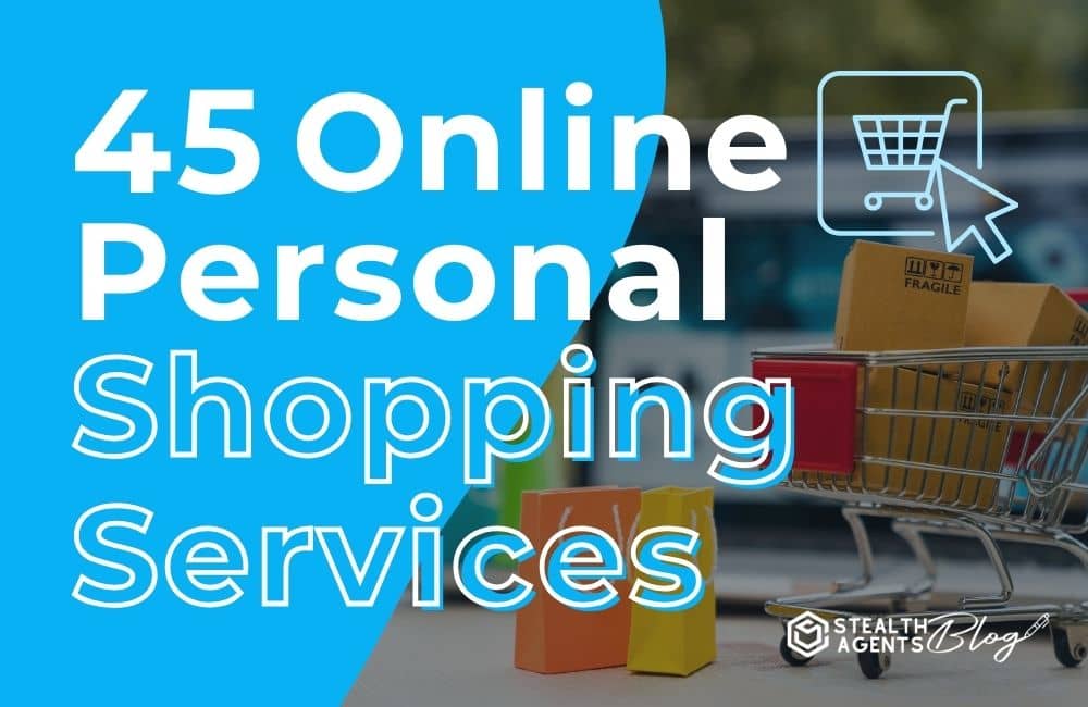 45 Online Personal Shopping Services