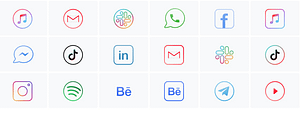 Internet 2020 icon pack