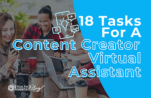 18 tasks for a content creator virtual assistant