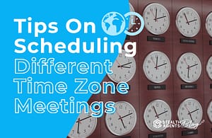 Tips on scheduling different time zone meetings