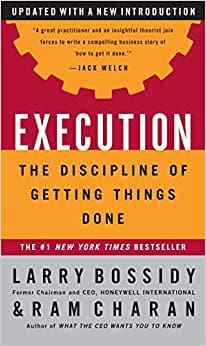 Execution as one of the best operation management books