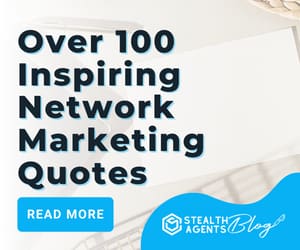 Banner ad for network marketing quotes