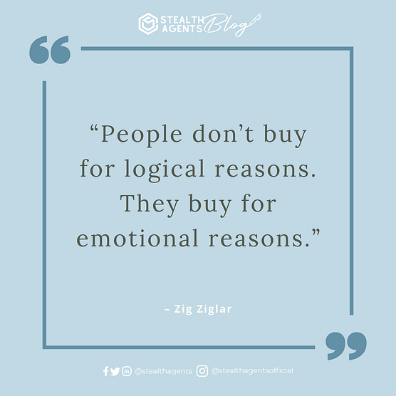 An image for network marketing quotes. “People don’t buy for logical reasons. They buy for emotional reasons.” - Zig Ziglar