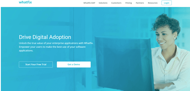 Whatfix digital adoption platform review