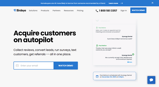 Birdeye all-in-one customer experience platform review