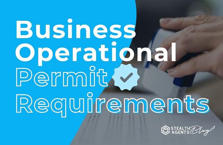 Business Operational Permit Requirements