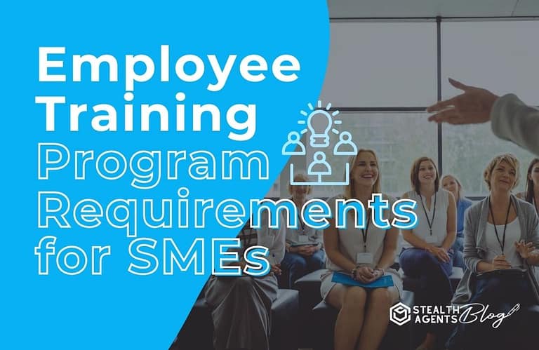Employee Training Program Requirements for SMEs