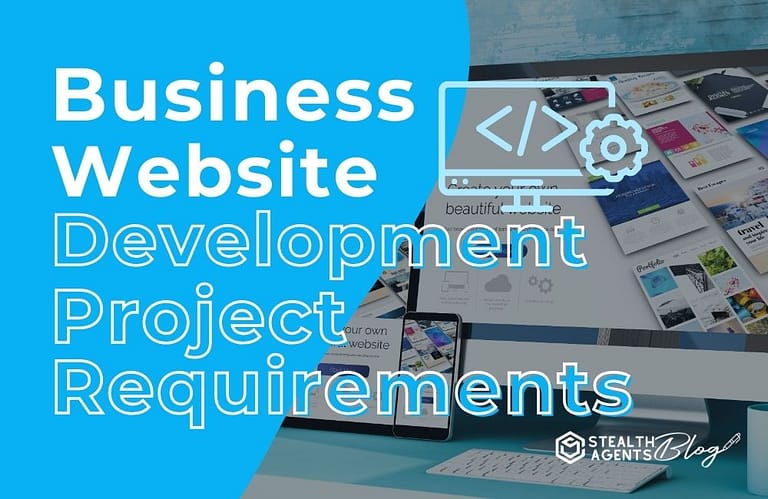 Business Website Development Project Requirements