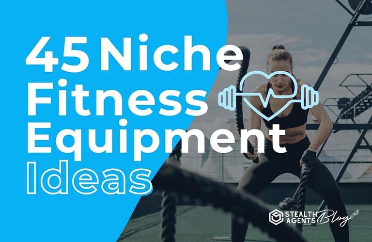 45 Niche Fitness Equipment Ideas