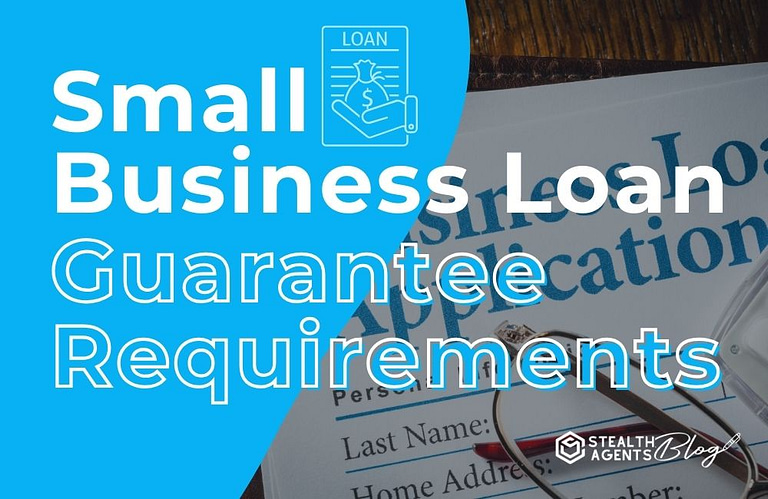 Small Business Loan Guarantee Requirements