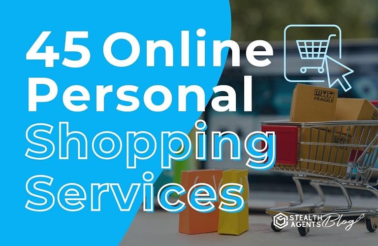 45 Online Personal Shopping Services