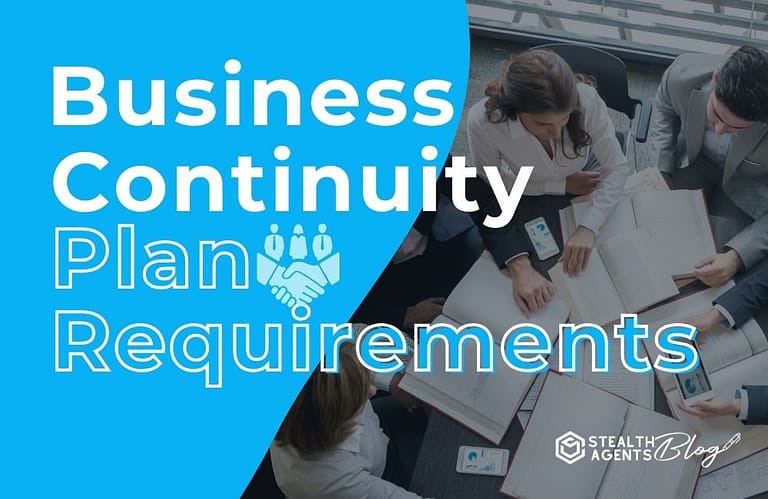 Business Continuity Plan Requirements