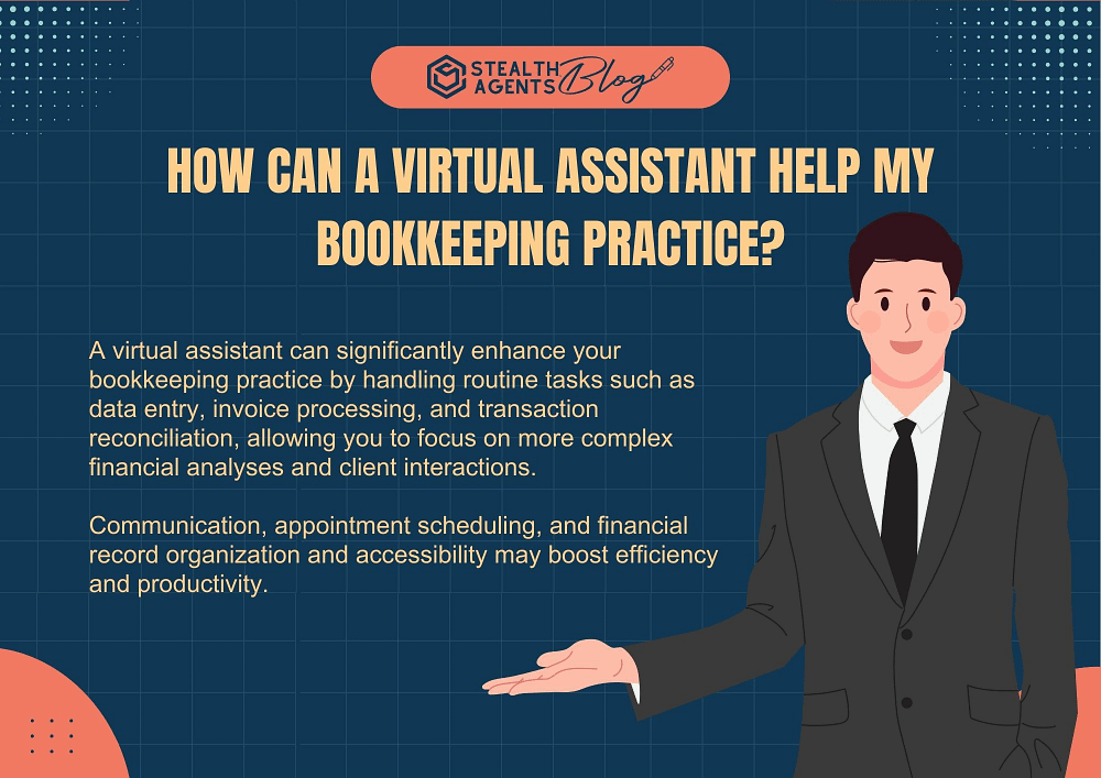 How can a virtual assistant help my bookkeeping practice?