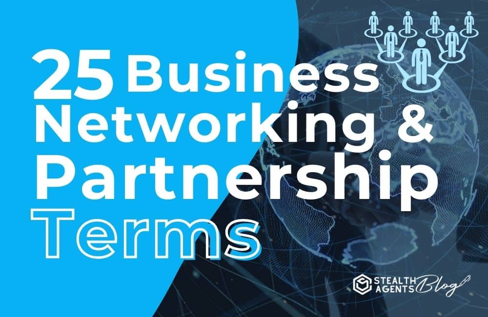25 Business Networking and Partnership Terms