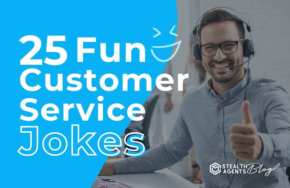 25 Fun Customer Service Jokes