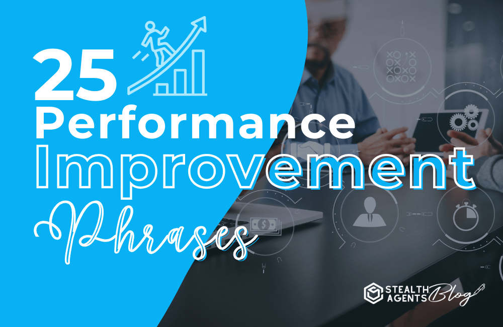 25 Performance Improvement Phrases