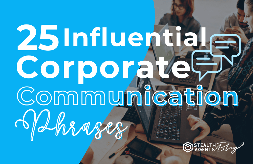 25 Influential Corporate Communication Phrases