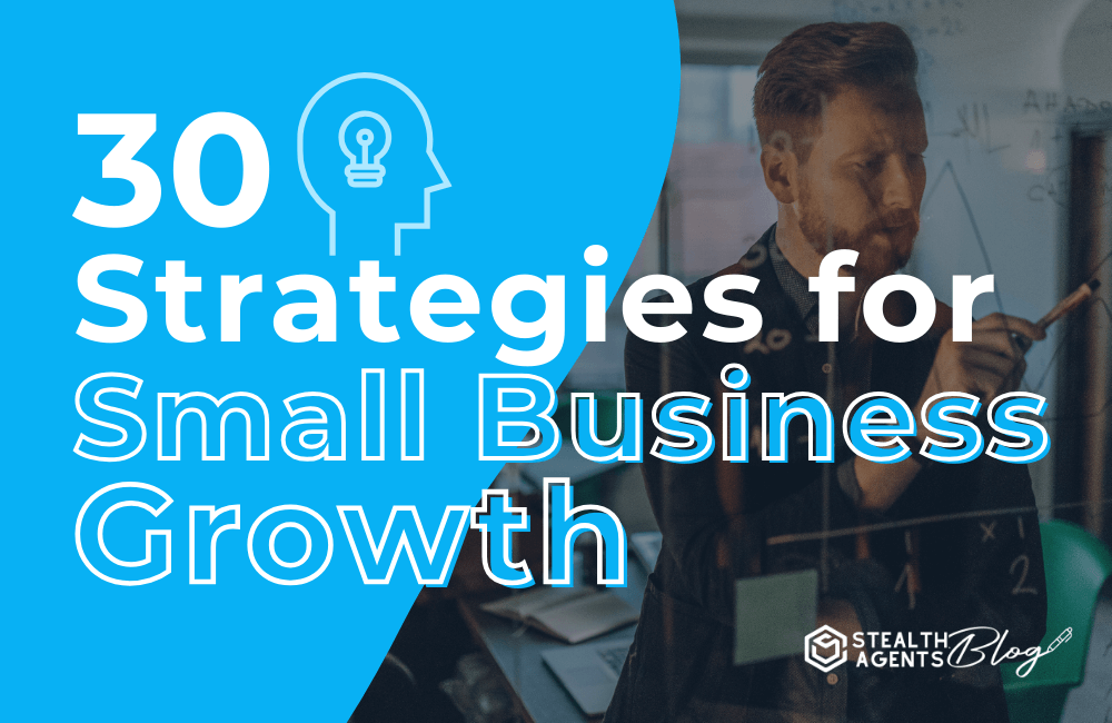 30 Strategies for small business growth