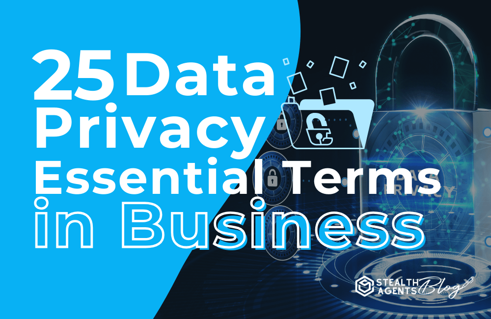 25 Data Privacy Essential Terms in Business