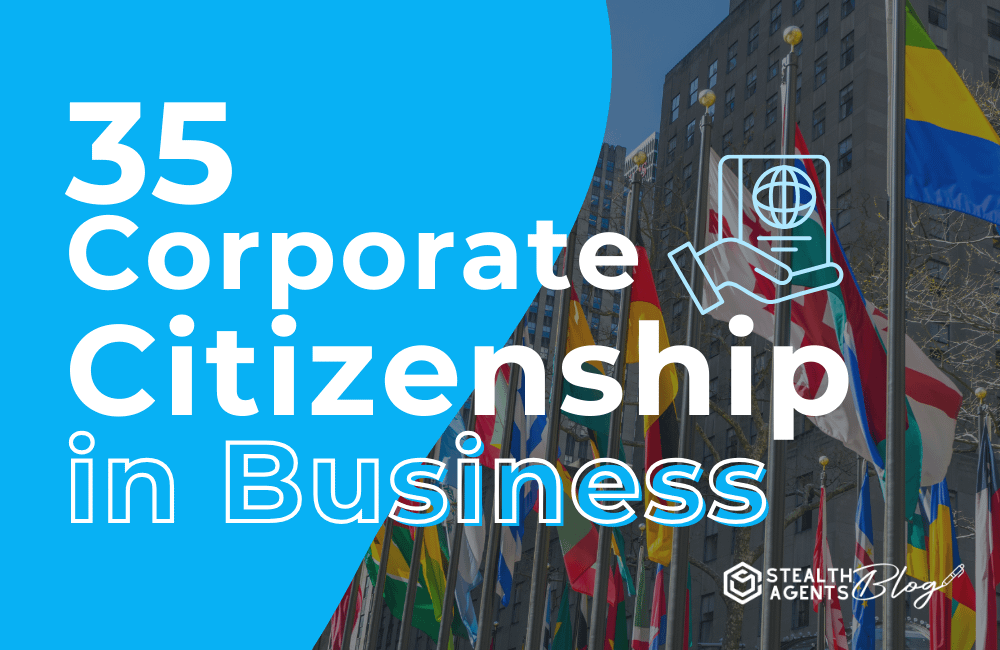 35 Corporate Citizenship in Business