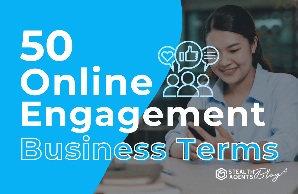 50 Online Engagement Business Terms