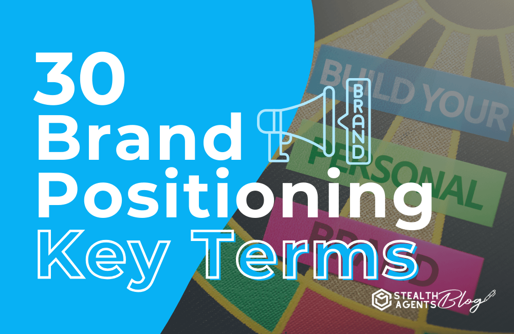 30 Brand Positioning Key Terms