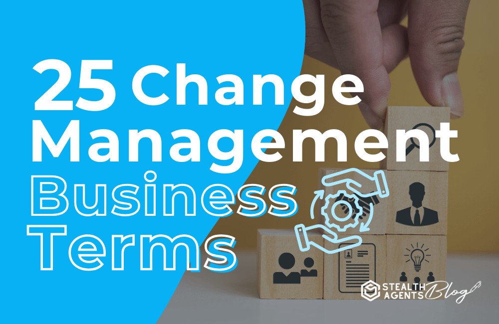 25 Change Management Business Terms