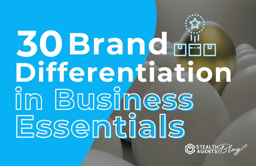 30 Brand Differentiation in Business Essentials