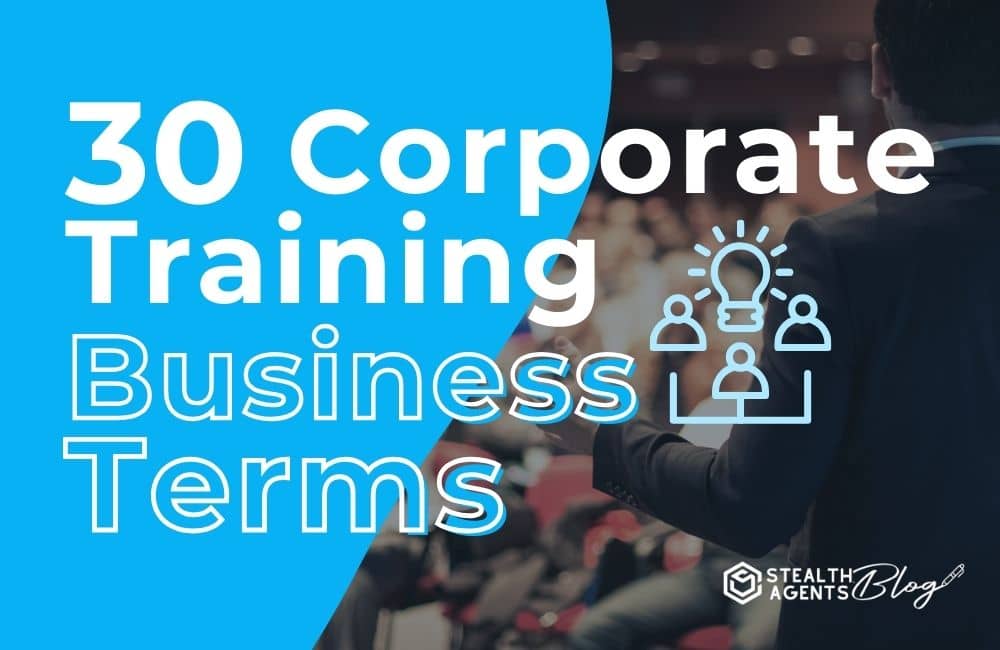 30 Corporate Training Business Terms