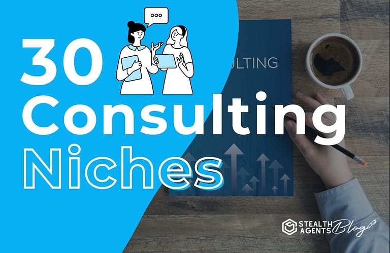 30 Consulting Niches