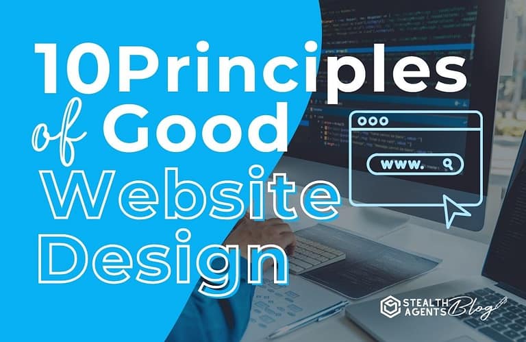10 Principles of Good Website Design